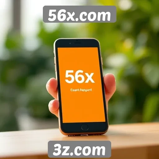 Compatibilidade do site 56x.com com dispositivos móveis